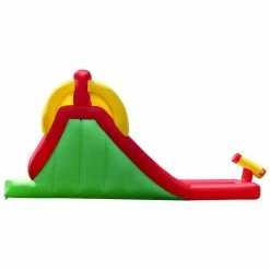 Multi-Color Inflatable Moonwalk Water Slide Bounce House Bouncer Kids Jumper Climbing by Costway -Pool Supplies Sales Store multi color costway pool toys op70019 fa 1000