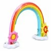 Inflatable Rainbow Sprinkler Summer Outdoor Kids Spray Water Toy Yard Party Pool by Costway -Pool Supplies Sales Store multi color costway pool toys op70505 64 1000