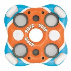 101 in. Rapid Rider 4-Person Floating Island River Lake Pool Raft by Bestway -Pool Supplies Sales Store multi colored bestway pool floats 43115e bw 66 1000