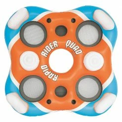 101 in. Rapid Rider 4-Person Floating Island River Lake Pool Raft by Bestway -Pool Supplies Sales Store multi colored bestway pool floats 43115e bw a0 1000