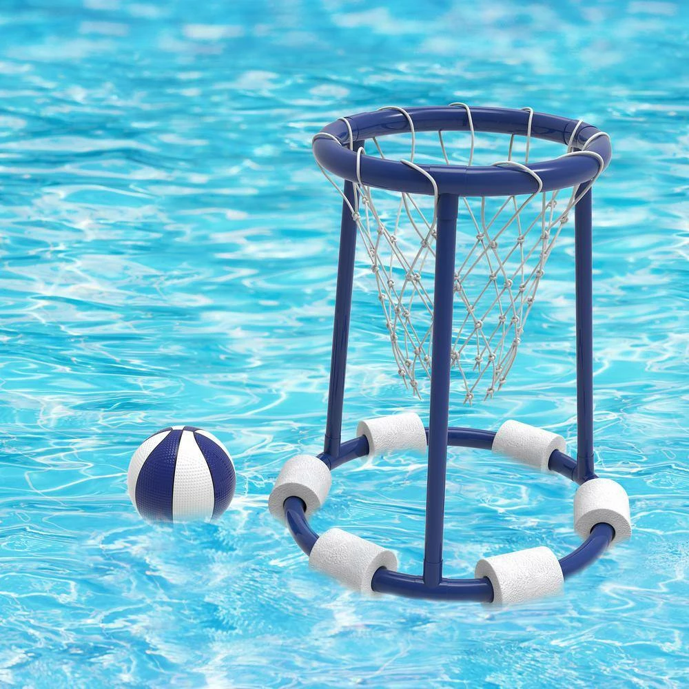 Basketball Hoop Pool Toy Set by Hey! Play! 9 Basketball Hoop Pool Toy Set by Hey! Play! - Image 7