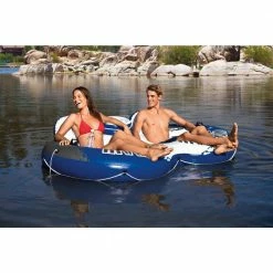 River Run II White Round Vinyl 2-Person Water and Pool Tube with Cooler and Connectors (2-Pack) by Intex 13 River Run II White Round Vinyl 2-Person Water and Pool Tube with Cooler and Connectors (2-Pack) by Intex -Pool Supplies Sales Store multi colored intex pool floats 2 x 58837ep 77 1000