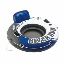 Blue Vinyl Round River Run 1 Inflatable Floating Tube Raft for Lake, River and Pool (3-Pack) by Intex 15 Blue Vinyl Round River Run 1 Inflatable Floating Tube Raft for Lake, River and Pool (3-Pack) by Intex -Pool Supplies Sales Store multi colored intex pool floats 3 x 58825ep 77 1000