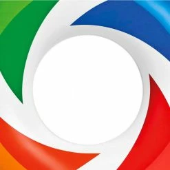 47 in. Color Inflatable Whirl Tube Swimming Pool Raft with Handles (4-Pack) by Intex -Pool Supplies Sales Store multi colored intex pool floats 4 x 58202ep a0 1000