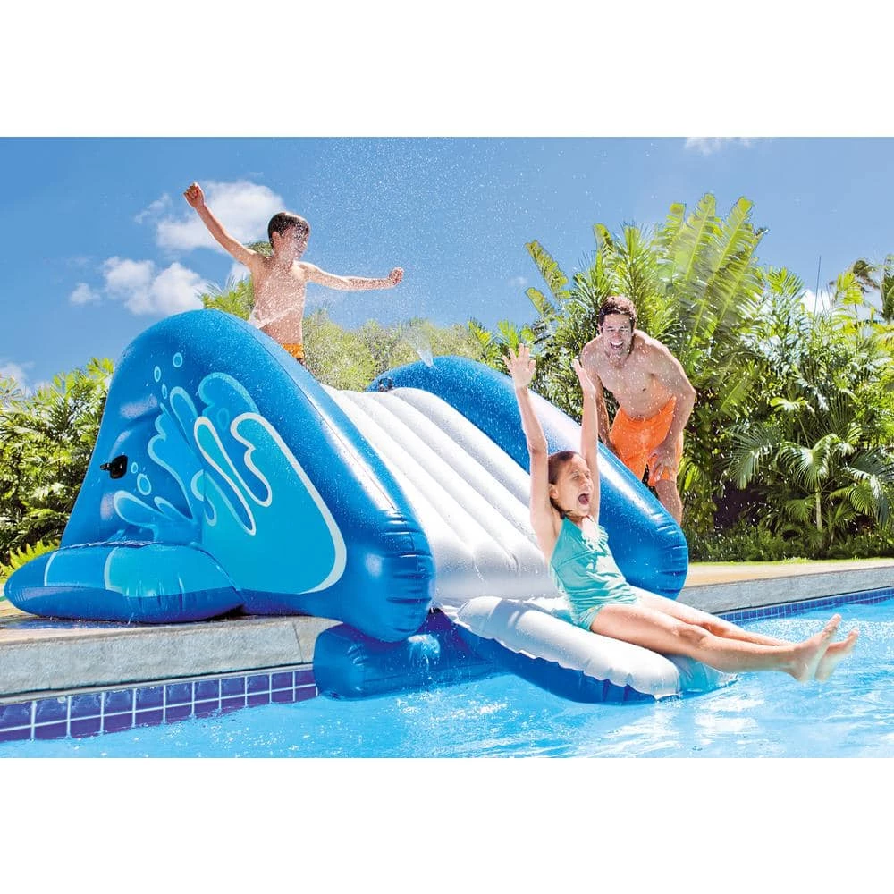 Kool Splash Inflatable Play Center Swimming Pool Water Slide by Intex 8 Kool Splash Inflatable Play Center Swimming Pool Water Slide by Intex - Image 6