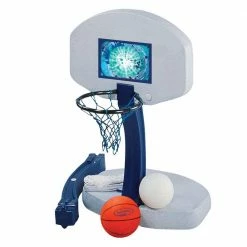 2-in-1 Basketball and Volleyball Pool Game by Swim Ways
