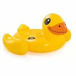 Yellow Duck Ride-On Pool Float by Intex