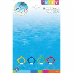 Diving Swimming Pool Play Multi-Color Underwater Fish Rings Sticks (8-Pack) by Intex -Pool Supplies Sales Store multi intex pool toys 2 x 55507e 44 1000