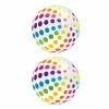 Jumbo Inflatable Big Panel Colorful Giant Beach Ball for Pools (Set of 2) by Intex -Pool Supplies Sales Store multi intex pool toys 2 x 59065ep 64 1000