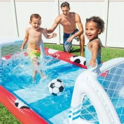 Multi-Action Sports Inflatable Activity Water Filled Play Center by Intex -Pool Supplies Sales Store multi intex pool toys 57147ep 4f 1000