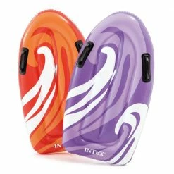 Multi Inflatable Vinyl Kids Backyard Water Slide with 2 Surf Riders and Float/Air Bed Pump by Intex -Pool Supplies Sales Store multi intex pool toys 66643e 57159ep 4f 1000