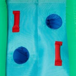 Multi-Colored Kahuna Triple Monster Inflatable Backyard Outdoor Kid Water Slide Park Pool by Unbranded -Pool Supplies Sales Store multi pool toys mti 90732 1f 1000