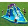 Kahuna Twin Falls Outdoor Inflatable Splash Pool Backyard Water Slide Park by Magic Time International LTD -Pool Supplies Sales Store multi pool toys mti 90793 64 1000