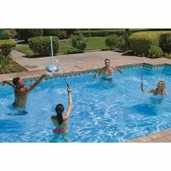 Deluxe Swimming Pool and Backyard Badminton Racket and Birdie Set by Poolmaster 11 Deluxe Swimming Pool and Backyard Badminton Racket and Birdie Set by Poolmaster -Pool Supplies Sales Store multi poolmaster pool toys 72685 44 1000