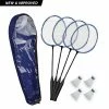 Deluxe Swimming Pool and Backyard Badminton Racket and Birdie Set by Poolmaster -Pool Supplies Sales Store multi poolmaster pool toys 72685 64 1000