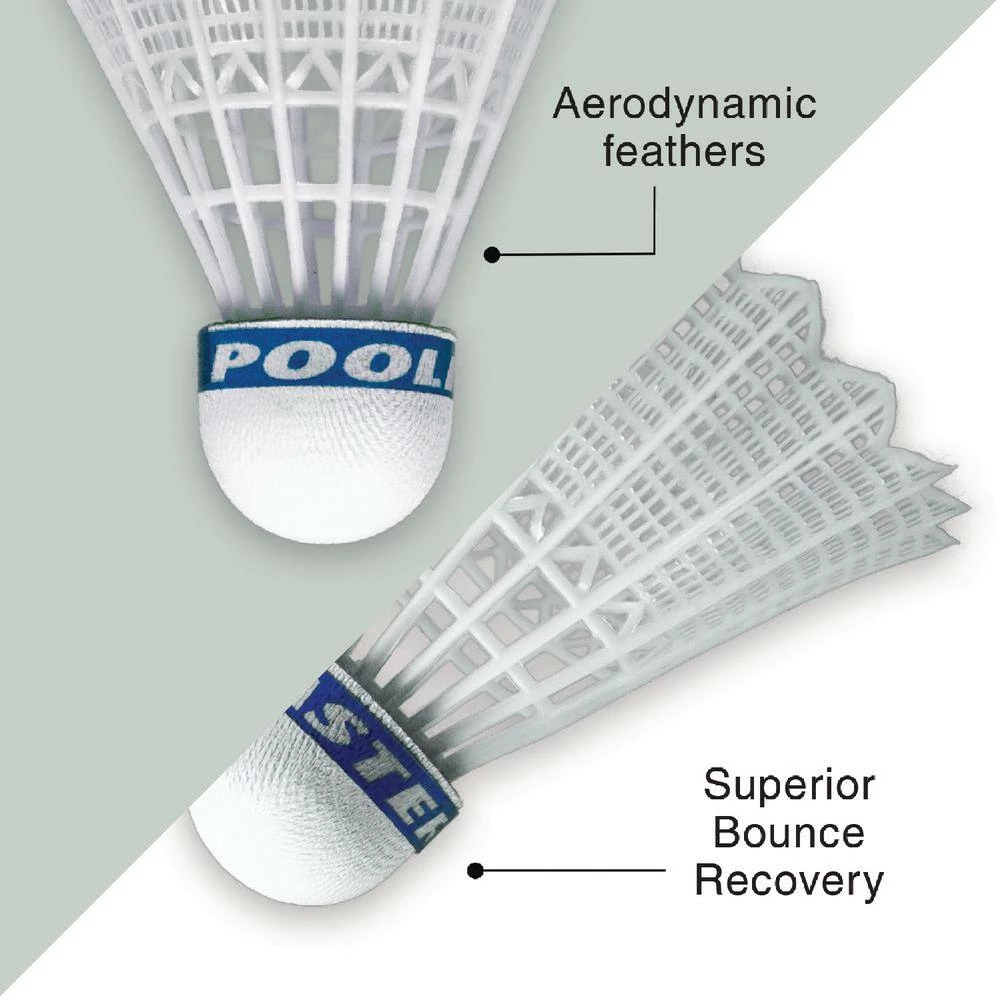 Deluxe Swimming Pool and Backyard Badminton Racket and Birdie Set by Poolmaster 4 Deluxe Swimming Pool and Backyard Badminton Racket and Birdie Set by Poolmaster - Image 2