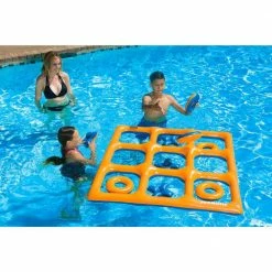 Swimming Pool or Backyard Floating Tic Tac Toe Game by Poolmaster