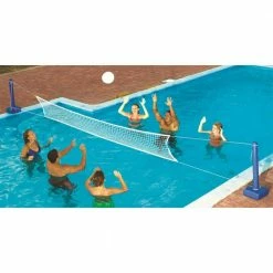 Cross Inground Swimming Pool Fun Volleyball Net Game Water Sets (2-Pack) by SWIMLINE