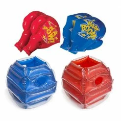 114 in. x 146 in. x 84 in. Rectangular Slide N Fun PVC Slide and Bounce House Set, Multicolored by BANZAI -Pool Supplies Sales Store multicolor banzai pool toys ban 41045 ban 37582 ban 30422 1f 1000