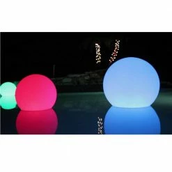 Main Access 13 in. Ellipsis Pool Color-Changing Floating LED Ball Light (6-Pack) by Unbranded -Pool Supplies Sales Store multicolor pool toys 6 x 131789 fa 1000