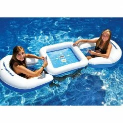 Inflatable Game Station Pool Set with Waterproof Playing Cards (2-Pack) by Swimline 11 Inflatable Game Station Pool Set with Waterproof Playing Cards (2-Pack) by Swimline -Pool Supplies Sales Store multicolor swimline pool toys 2 x 90675 1f 1000
