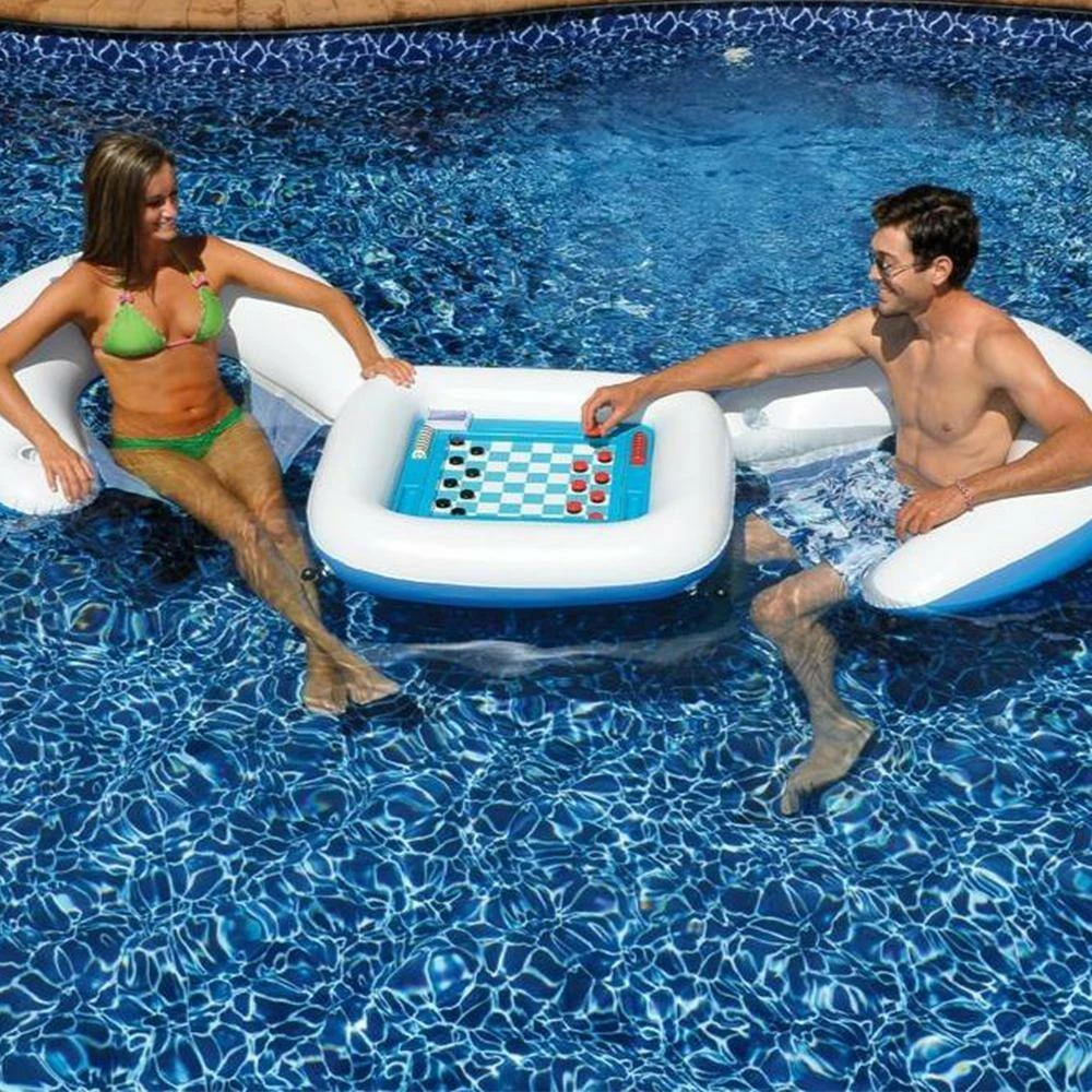 Inflatable Game Station Pool Set with Waterproof Playing Cards (2-Pack) by Swimline 7 Inflatable Game Station Pool Set with Waterproof Playing Cards (2-Pack) by Swimline - Image 5