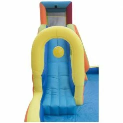 Inflatable Multi-Colored Pinata Bash Party Slide Aquatic Activity Play Center by BANZAI -Pool Supplies Sales Store multicolored banzai pool toys ban 35445 c3 1000