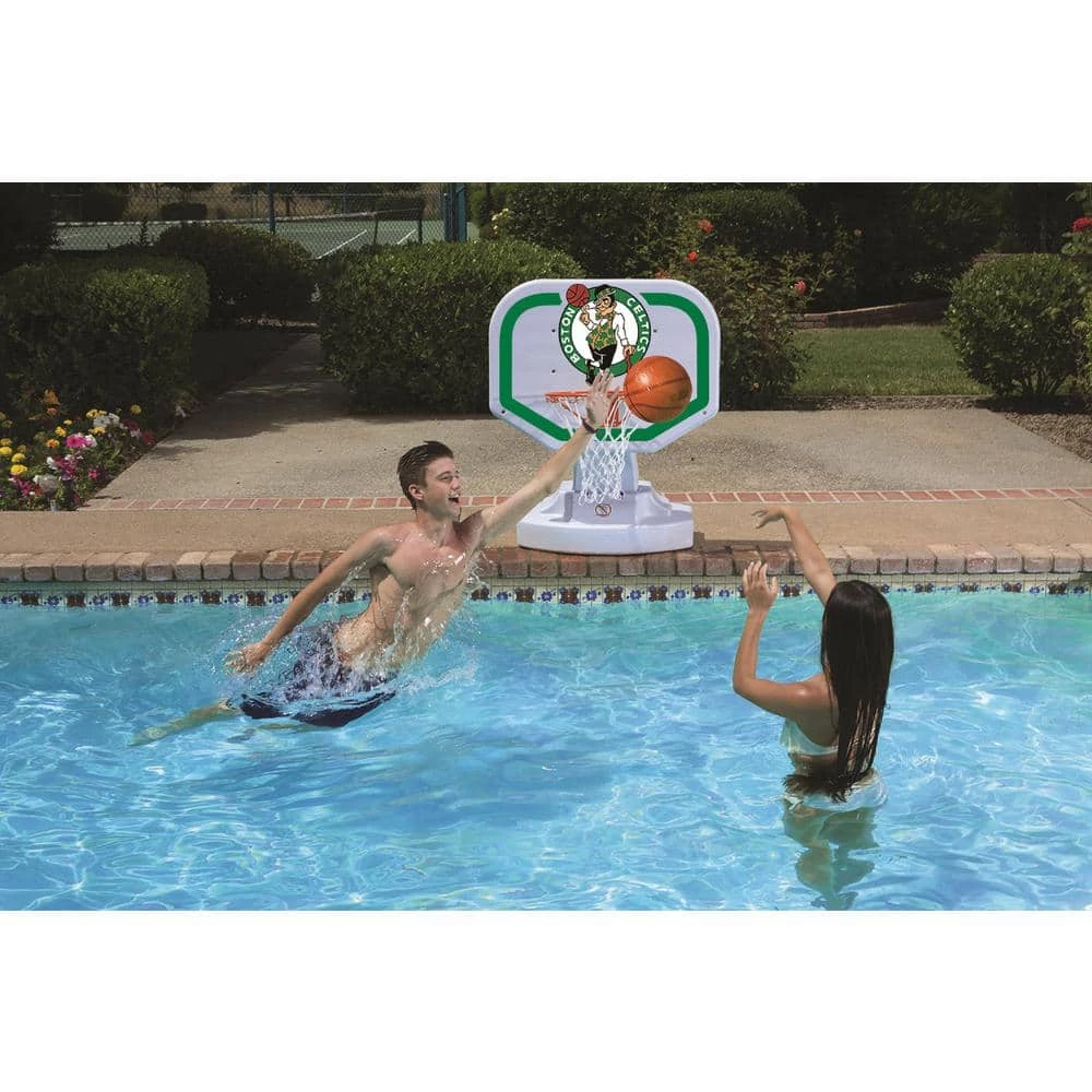 Boston Celtics NBA Competition Swimming Pool Basketball Game by Poolmaster 4 Boston Celtics NBA Competition Swimming Pool Basketball Game by Poolmaster - Image 2
