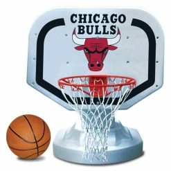Chicago Bulls NBA Competition Swimming Pool Basketball Game by Poolmaster