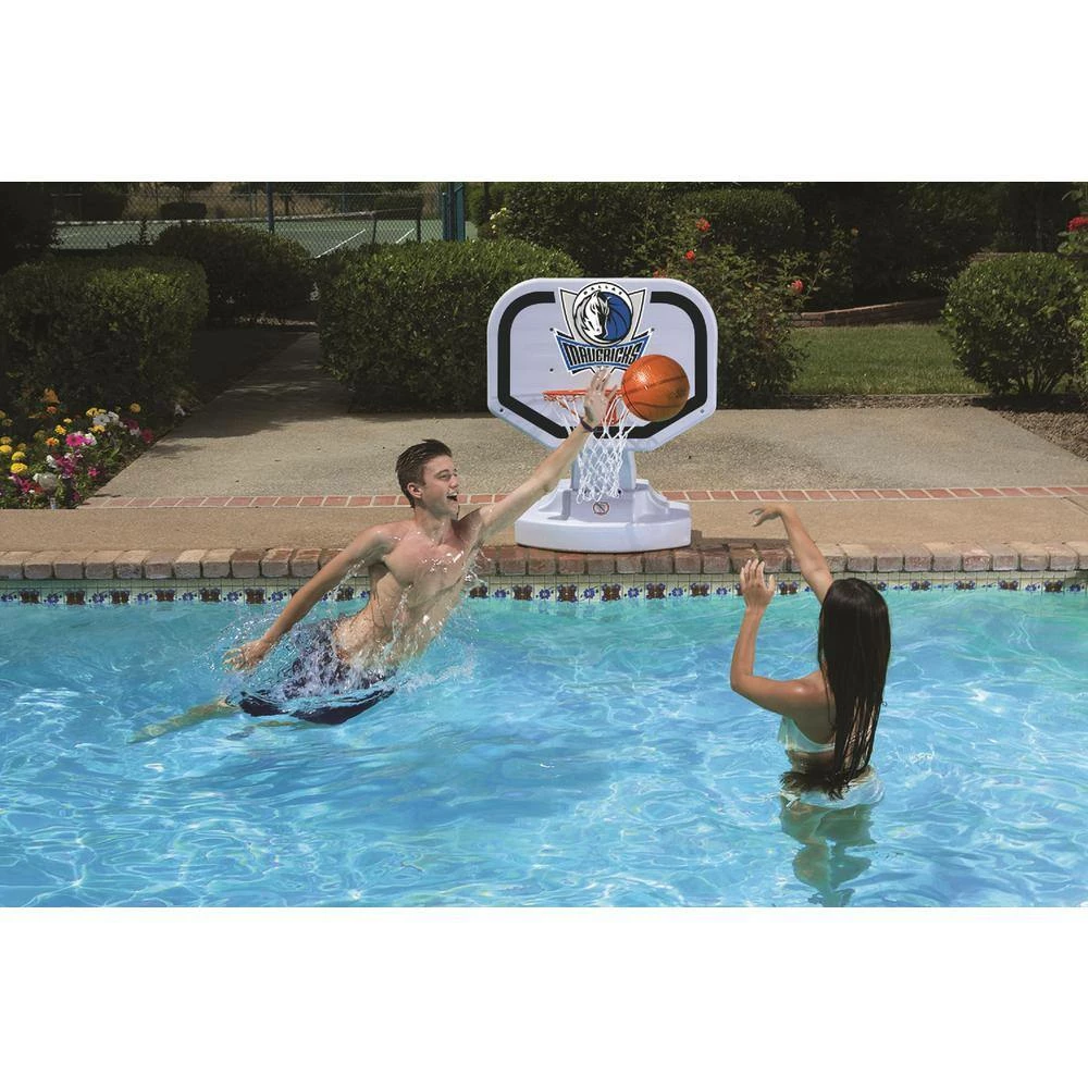 Dallas Mavericks NBA Competition Swimming Pool Basketball Game by Poolmaster 4 Dallas Mavericks NBA Competition Swimming Pool Basketball Game by Poolmaster - Image 2