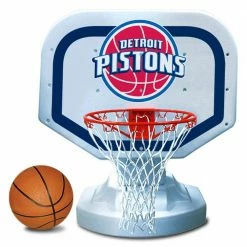 Detroit Pistons NBA Competition Swimming Pool Basketball Game by Poolmaster