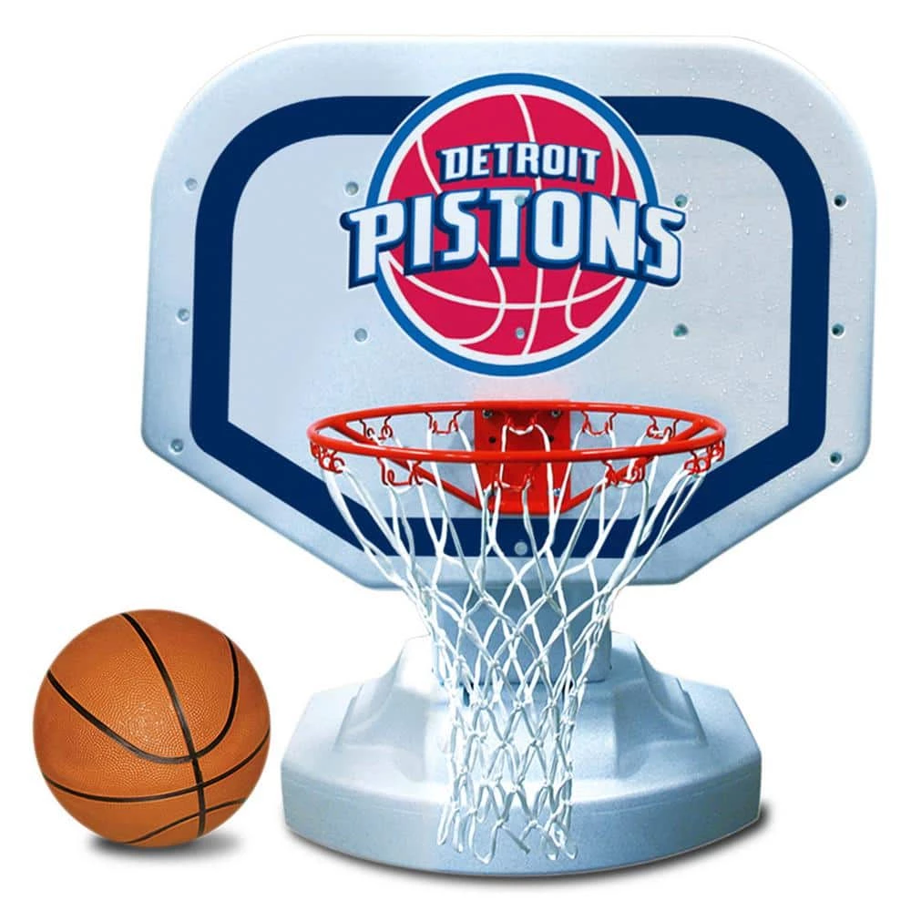 Detroit Pistons NBA Competition Swimming Pool Basketball Game by Poolmaster 3 Detroit Pistons NBA Competition Swimming Pool Basketball Game by Poolmaster