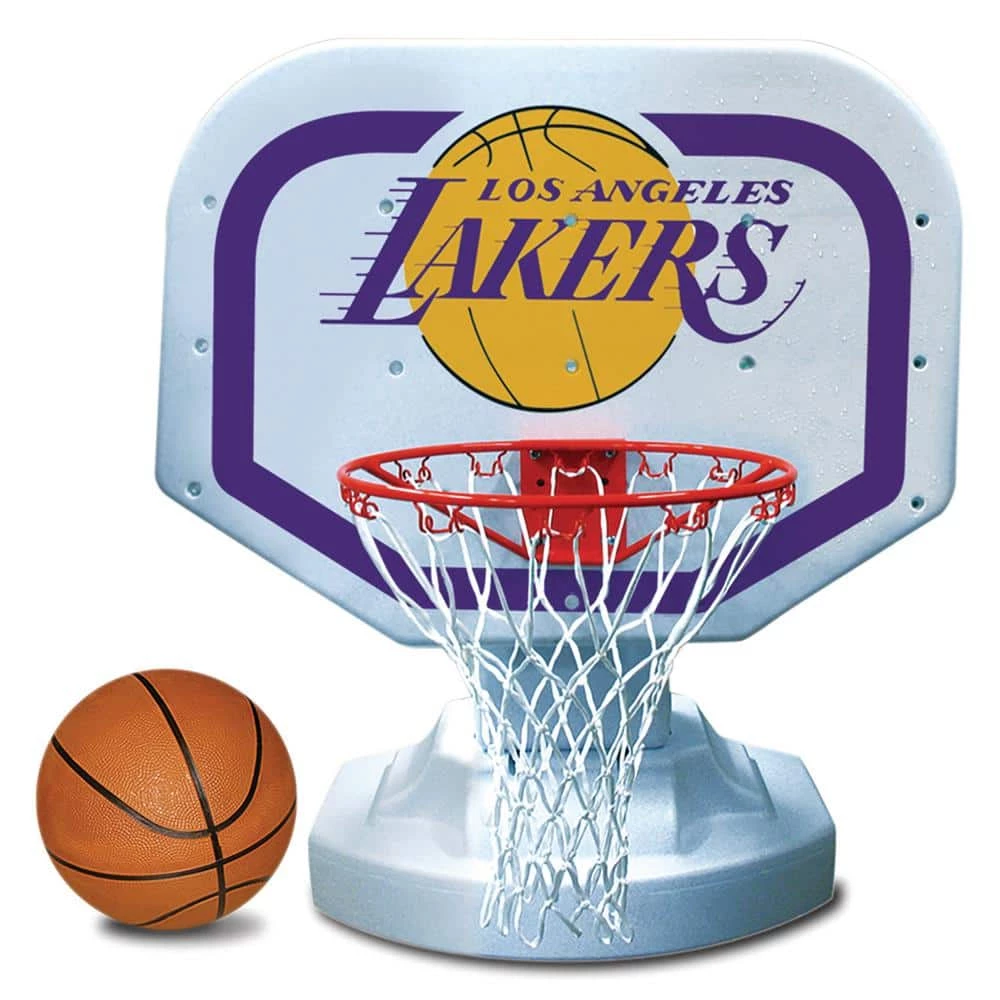 Los Angeles Lakers NBA Competition Swimming Pool Basketball Game by Poolmaster 3 Los Angeles Lakers NBA Competition Swimming Pool Basketball Game by Poolmaster