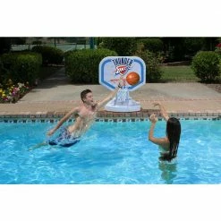 Oklahoma City Thunder NBA Competition Swimming Pool Basketball Game by Poolmaster