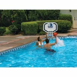 Dallas Mavericks NBA Pro Rebounder Swimming Pool Basketball Game by Poolmaster -Pool Supplies Sales Store multicolored poolmaster pool toys 72937 4f 1000