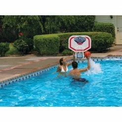 New Orleans Pelicans NBA Pro Rebounder Swimming Pool Basketball Game by Poolmaster 7 New Orleans Pelicans NBA Pro Rebounder Swimming Pool Basketball Game by Poolmaster -Pool Supplies Sales Store multicolored poolmaster pool toys 72950 4f 1000