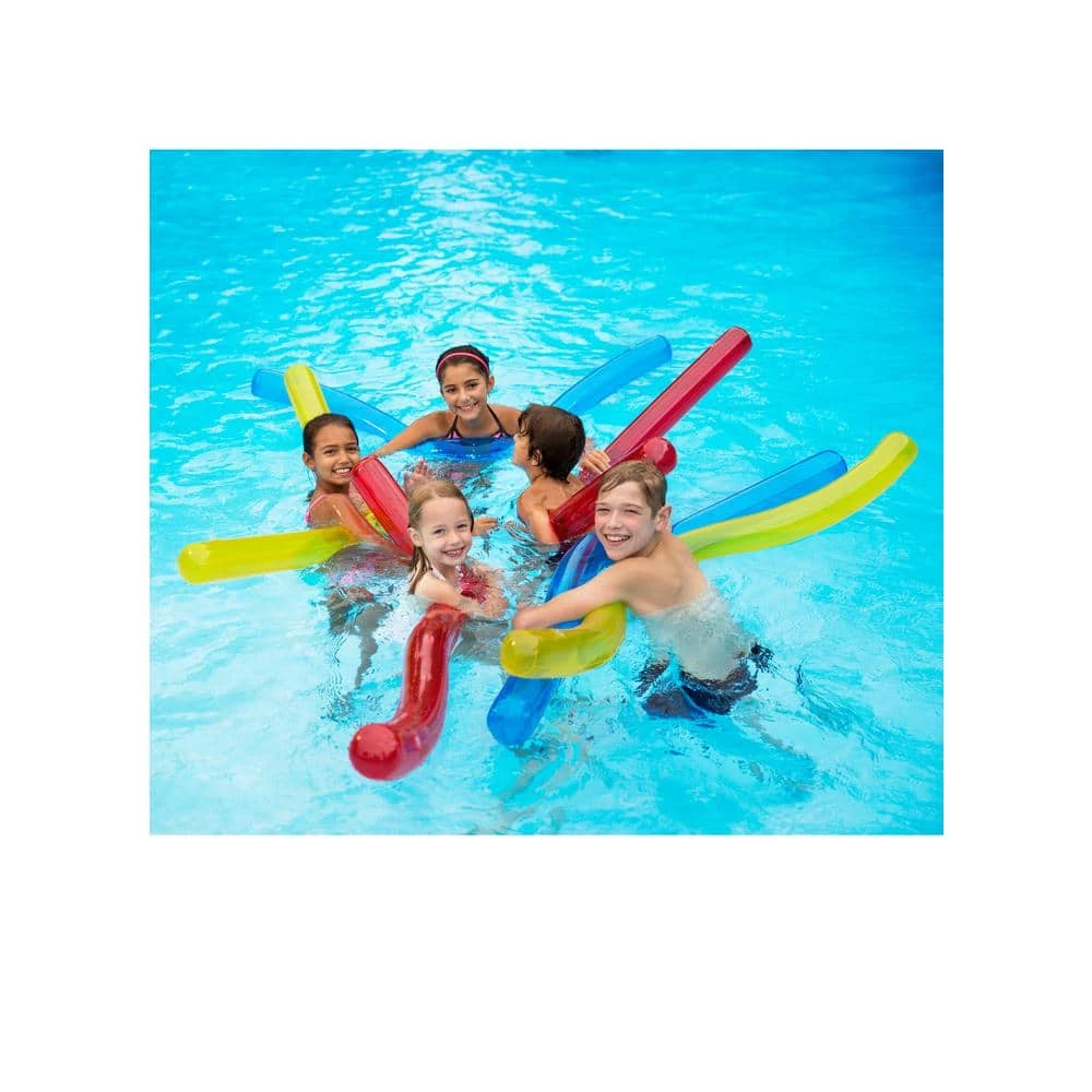 Water Worms inflatable Noodle Set Floats (Set of 6) by Ocean Blue 4 Water Worms inflatable Noodle Set Floats (Set of 6) by Ocean Blue - Image 2