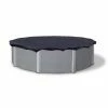 8-Year 24 ft. Round Navy Blue Above Ground Winter Pool Cover by Blue Wave 1 8-Year 24 ft. Round Navy Blue Above Ground Winter Pool Cover by Blue Wave -Pool Supplies Sales Store navy blue blue wave winter pool covers bwc708 64 1000