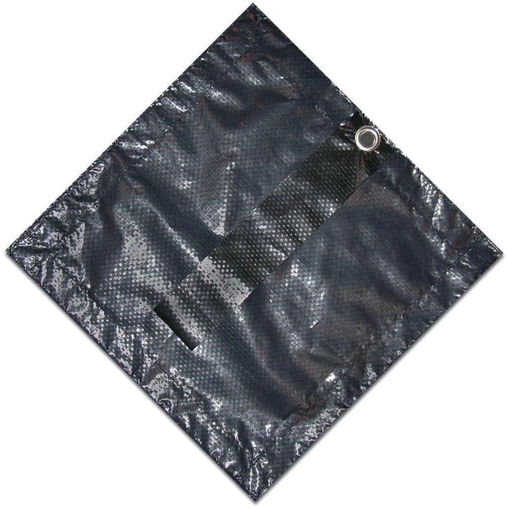 8-Year 30 ft. x 50 ft. Rectangular Navy Blue In Ground Winter Pool Cover by Blue Wave 5 8-Year 30 ft. x 50 ft. Rectangular Navy Blue In Ground Winter Pool Cover by Blue Wave - Image 3