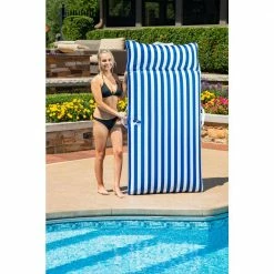 Navy Blue Pool Mattress Float by Drift + Escape -Pool Supplies Sales Store navy blue drift escape pool floats nt6010 nb 66 1000