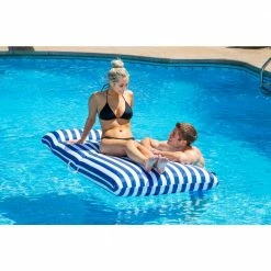 Navy Blue Pool Mattress Float by Drift + Escape -Pool Supplies Sales Store navy blue drift escape pool floats nt6010 nb e1 1000