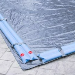 Classic 25 ft. x 45 ft. Rectangular Navy-Blue Winter Pool Cover by Pool Mate 8 Classic 25 ft. x 45 ft. Rectangular Navy-Blue Winter Pool Cover by Pool Mate -Pool Supplies Sales Store navy blue pool mate winter pool covers 462545r pm 4f 1000