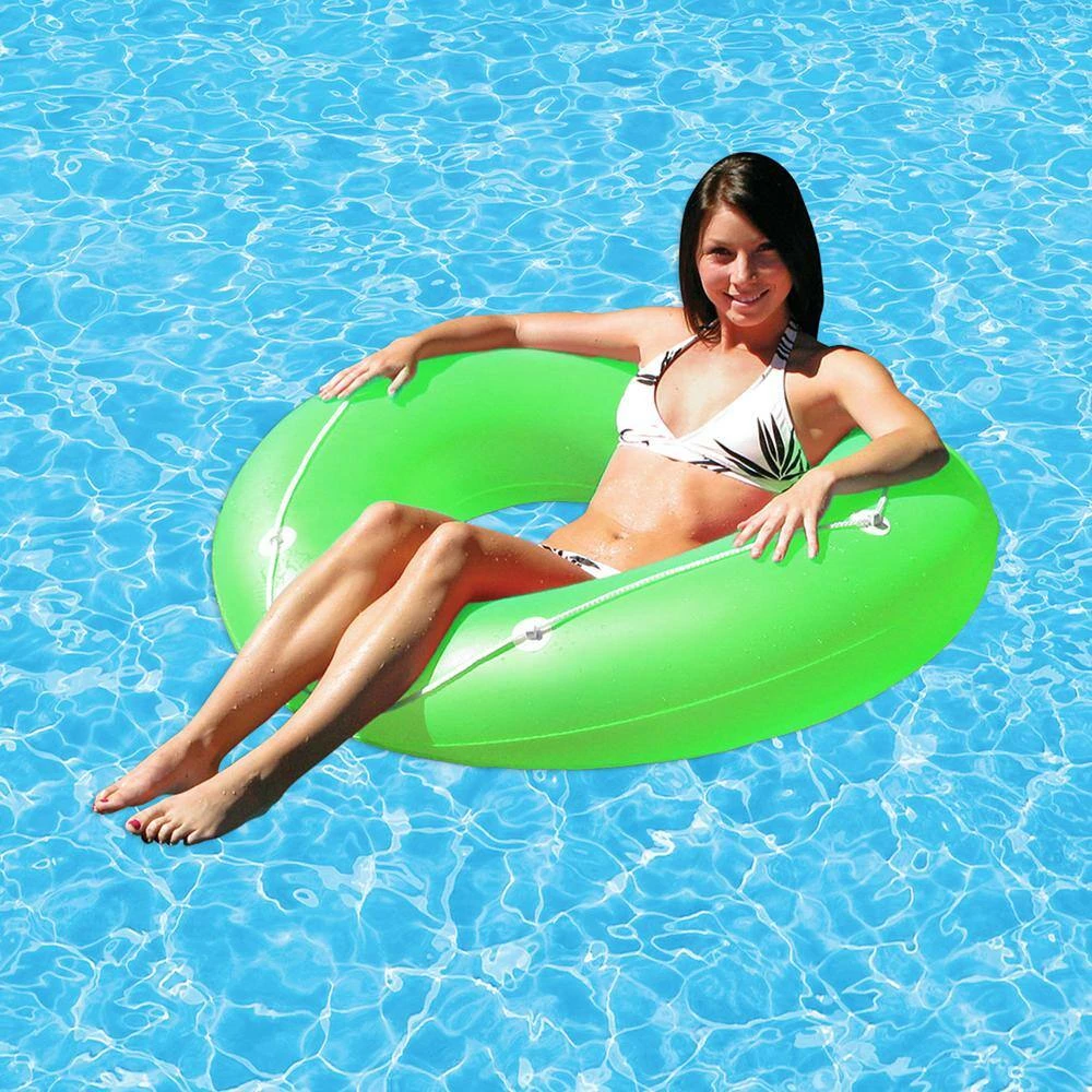 47 in. Neon Frost Swimming Pool Float Tube by Poolmaster 5 47 in. Neon Frost Swimming Pool Float Tube by Poolmaster - Image 3