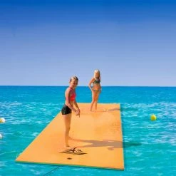 15 ft. x 6 ft. Floating Water Mat Foam Pad Lake Floats for Adults Outdoor Water Activities by TIRAMISUBEST 23 15 ft. x 6 ft. Floating Water Mat Foam Pad Lake Floats for Adults Outdoor Water Activities by TIRAMISUBEST -Pool Supplies Sales Store orange and blue tiramisubest pool floats msxy287880aag 31 1000