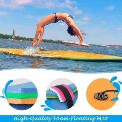 15 ft. x 6 ft. Floating Water Mat Foam Pad Lake Floats for Adults Outdoor Water Activities by TIRAMISUBEST 22 15 ft. x 6 ft. Floating Water Mat Foam Pad Lake Floats for Adults Outdoor Water Activities by TIRAMISUBEST -Pool Supplies Sales Store orange and blue tiramisubest pool floats msxy287880aag 76 1000