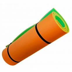 18 ft. Floating Mat for Boats, Lakes, Rivers by Rubber Dockie -Pool Supplies Sales Store orange and green rubber dockie pool floats rd18ogt2 66 1000