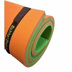 9 ft. x 6 ft. Floating Water Mat by Rubber Dockie -Pool Supplies Sales Store orange and green rubber dockie pool floats rd9ogt2 1d 1000