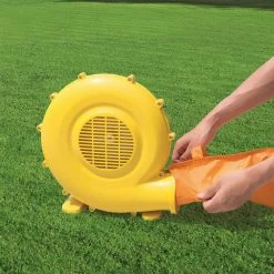 Hurricane Tunnel Blast Kids Inflatable Water Park with Slide by Bestway -Pool Supplies Sales Store orange bestway pool toys 53304e bw 1f 1000