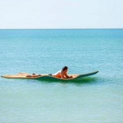 12 ft. x 6 ft. Orange Outdoor Water Activities Floating Water Mat, Water Lily Pad with Storage Straps by Unbranded -Pool Supplies Sales Store orange pool floats cums287879aag 76 1000