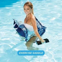 Supreme Monterey Hammock 4 in 1 Inflatable Pool Float, Orchid Blue by Aqua LEISURE -Pool Supplies Sales Store orchid blue aqua leisure pool floats azl18904 44 1000